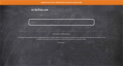 Desktop Screenshot of ex-berliner.com